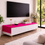 Thumbnail: Magenta  TV Unit TV Cabinet Fringe Table Runner