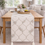 Thumbnail: Rosebud Trellis Charm Linen Table Runner Center Dining Table, Entry Console