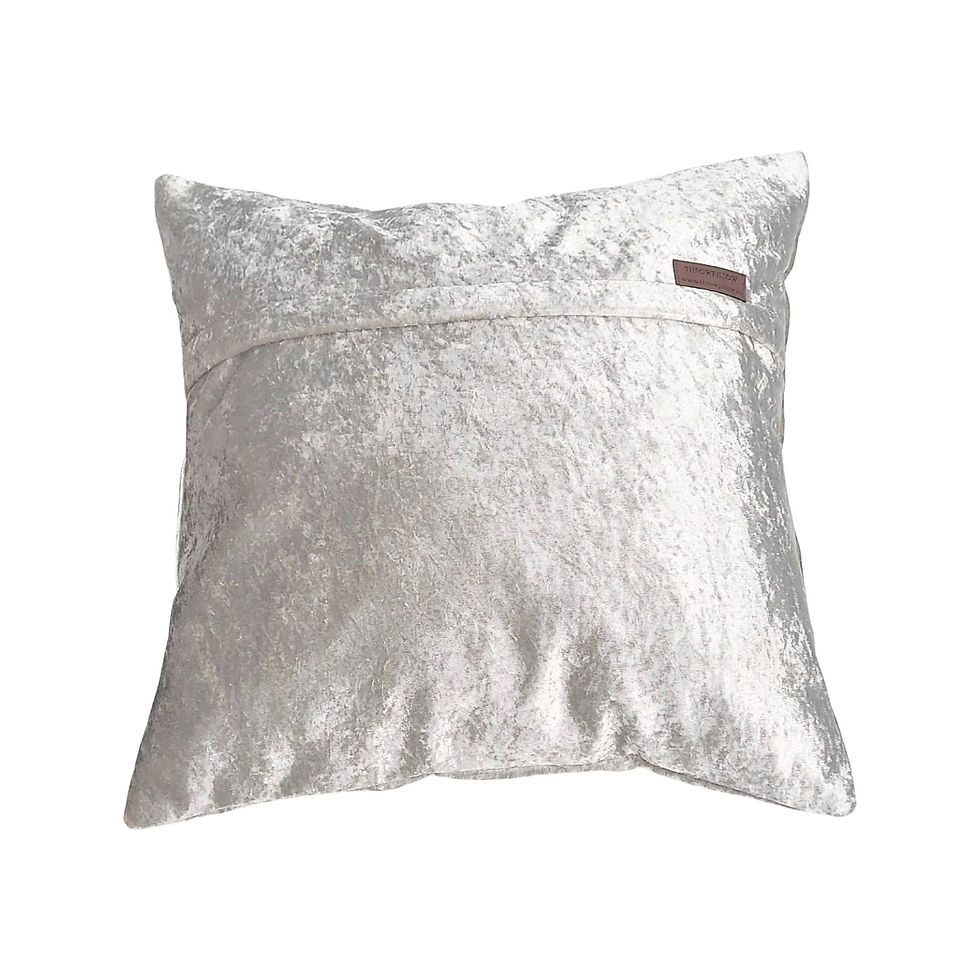 "Add a Touch of Luxury to Your Interiors with Our Crushed Velvet Cushion Cover"