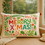 Thumbnail: Merry X'Mas Red Tassel Holiday Vibrant Rectangular Cushion Cover 12x18 Inches
