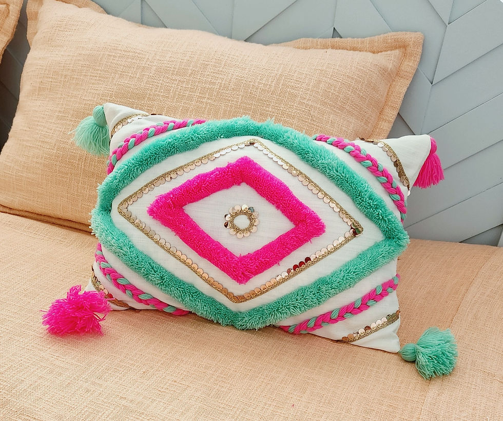 Миниатюра: Tufted Cushion Cover
