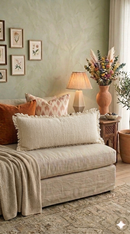 Thumbnail: Neutral Cotton Baskeweave  Rectangular Full Body Bed Pillow Cover 12x48 Inches