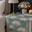 Thumbnail: Sage Blossom Garden Floral Linen Table Runner |Nightstand,Bed Side Table Cabinet