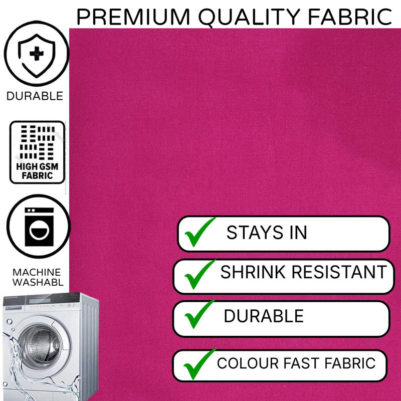 Imej kecil: Magenta Cotton frill Table Runner Coffee Table, Living Room Sofa Table
