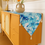 Miniatura: Blue Leaves Multicoloured Table Runner |Nightstand, Bed Side Table Cabinet