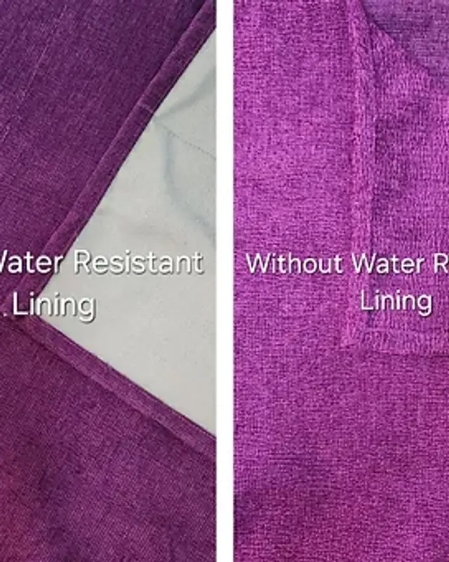 Thumbnail: L-Shaped Corner Sofa Cover, Solid Orange Sofa Cover With Pink Tassel