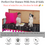 Миниатюра: L-Shaped Corner Black Tribal Sofa Cover, Printed Sofa Cover With Pink Tassel