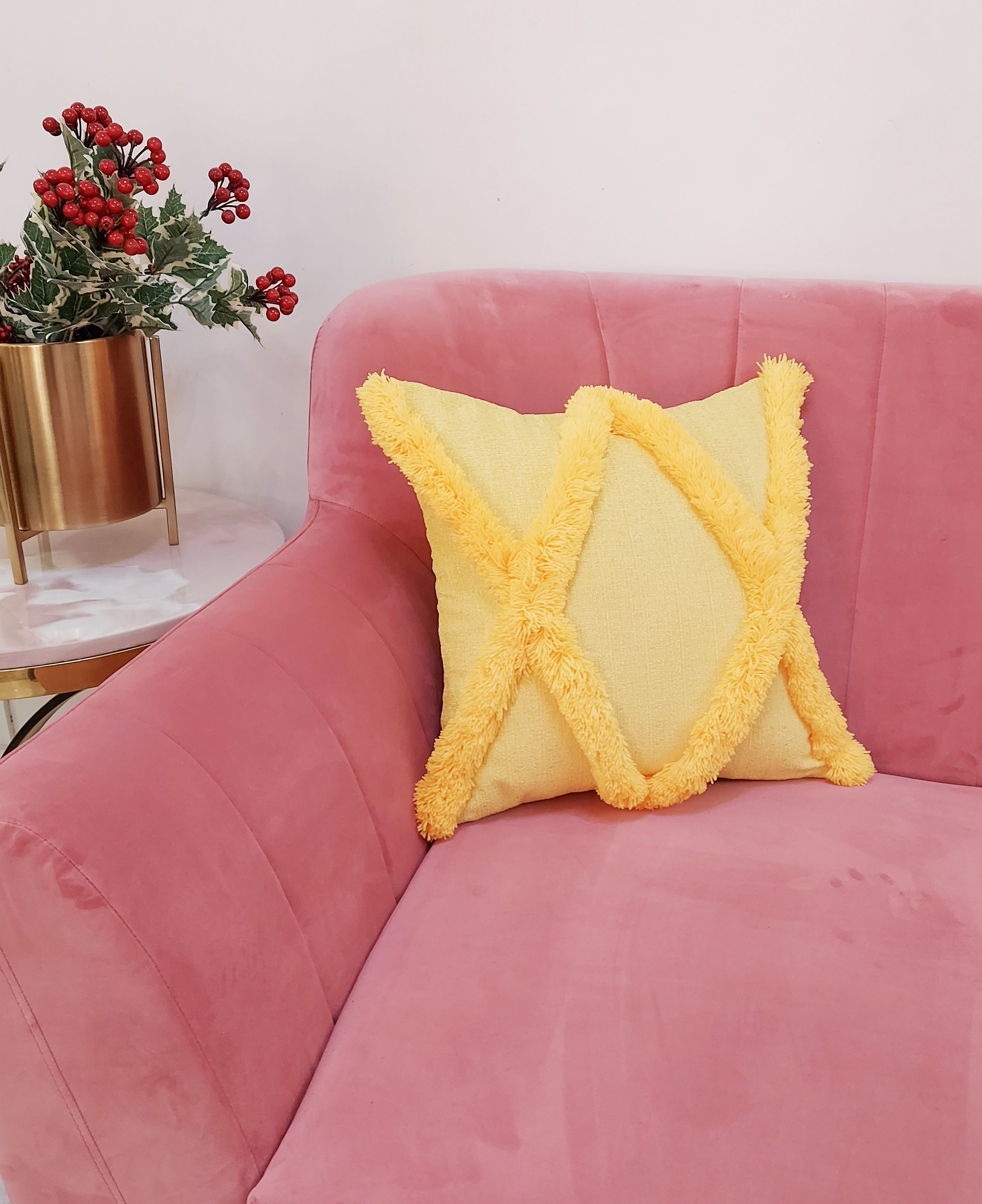 Tufted Cushion Cover