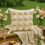 Thumbnail: Ivory White Pom-Pom Textured with Tassels Square Sofa Cushion Cover 16x16 Inches