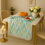 Thumbnail: Aqua Blue Multicoloured Table Runner Center Dining Table, Entry Console