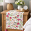 Thumbnail: Neutral Floral Multicoloured Table Runner |Nightstand, Bed Side Table Cabinet