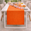 Miniatura: Orange  Table Runner Center Dining Table, Entry Console