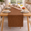 Thumbnail: Almond Brown Table Runner Coffee Table, Living Room Sofa Table