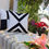 Миниатюра: Black White Chevron Geometric Scandinavian Minimalist Rectangle Cushion 14"x24 "