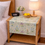 Μικρογραφία: Sage Green Botanical Floral Print Table Runner|Nightstand,Bed Side Table Cabinet