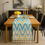 Thumbnail: Aqua Blue Multicoloured Table Runner |Nightstand, Bed Side Table Cabinet