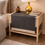 थंबनेल: Dark Grey Table Runner |Nightsdark Greyd, Bed Side Table Cabinet