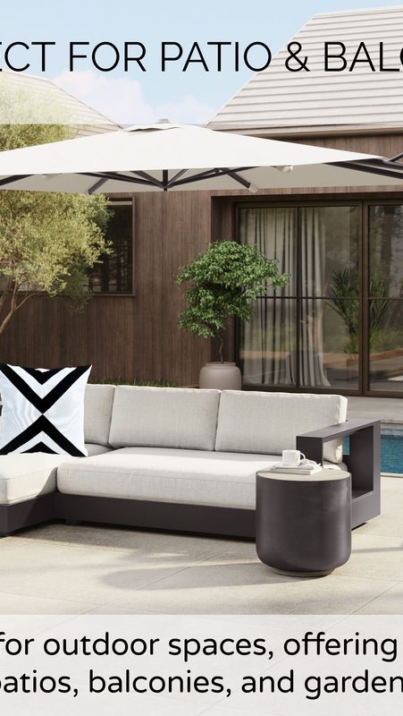 Thumbnail: Black White Chevron Geometric Scandinavian  Square Sofa Cushion Cover 18x18 Inch