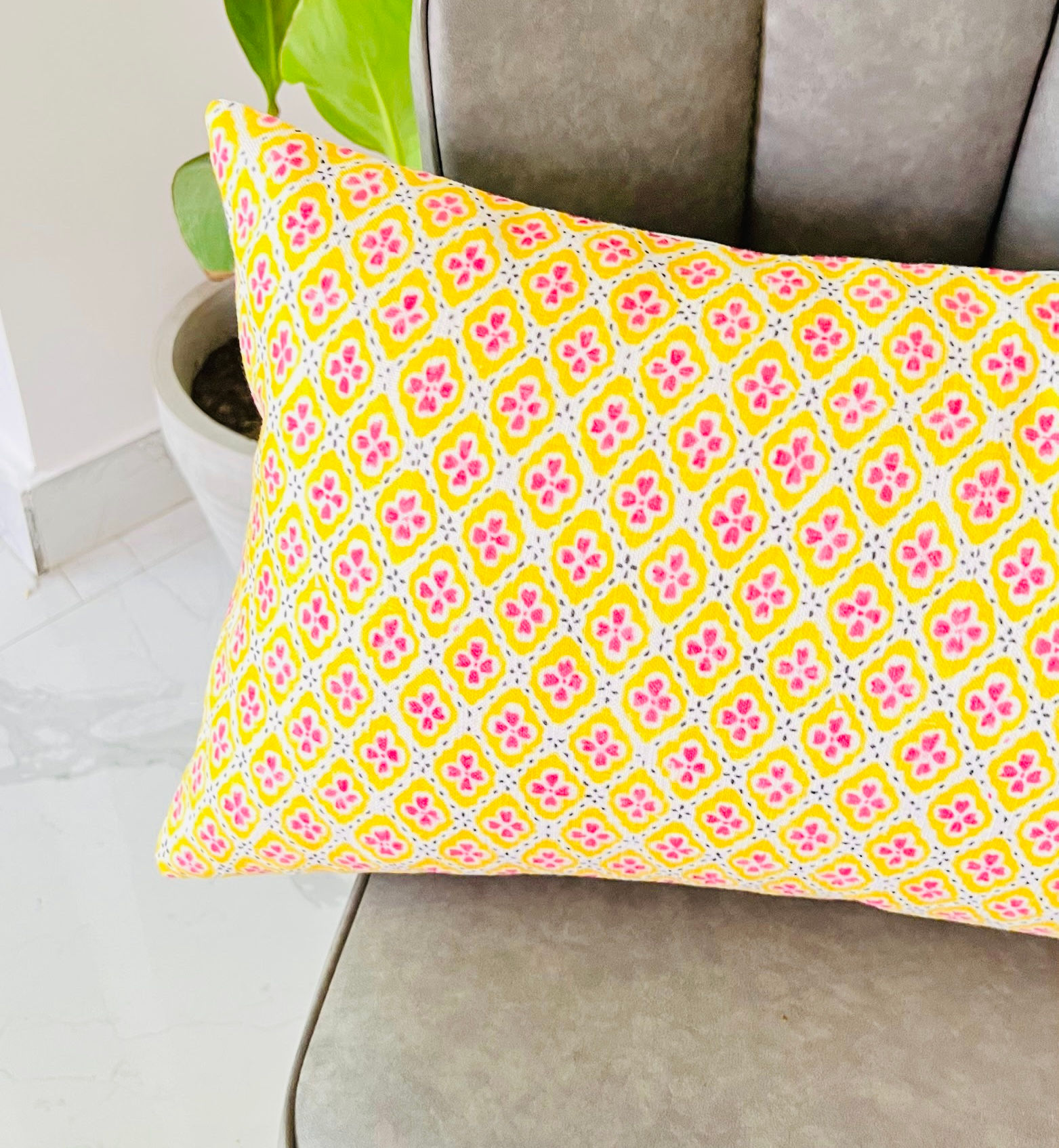 Floral Cushion Cover
