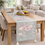 Thumbnail: Pastel Floral Linen Table Runner |Dresser Drawer Cabinet Entry Console