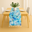 Thumbnail: Blue Leaves Multicoloured Table Runner Center Dining Table, Entry Console