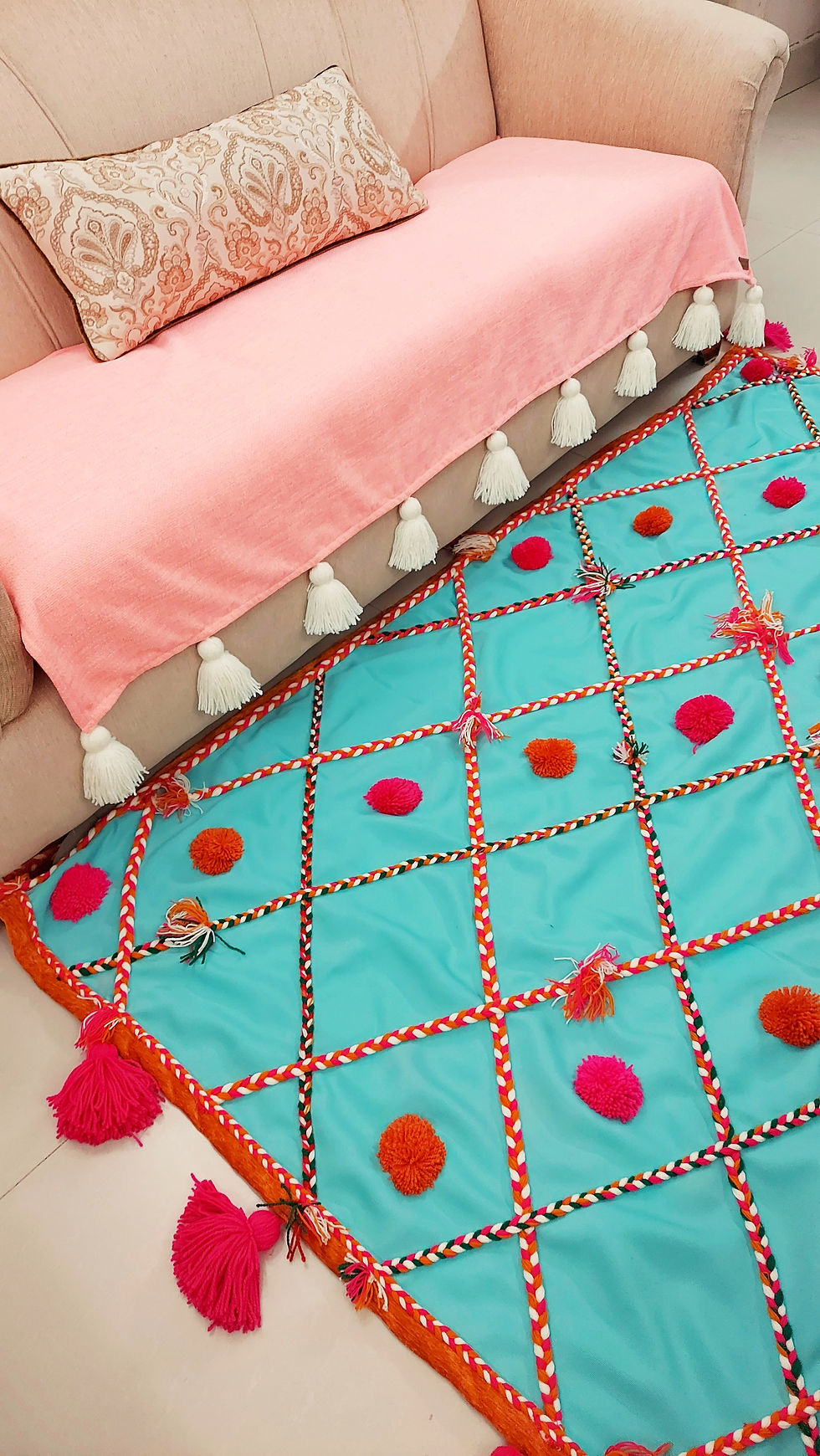 Thumbnail: Bohemian Braided Rug