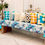 Miniatura: Designer Floral Sofa Cover for Living Room Decor
