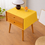 サムネイル： Yellow Table Runner |Nightsyellowd, Bed Side Table Cabinet