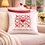 Miniaturbild: Valentine's Day Red Heart Design Romantic Love Gift Cushion Cover 16x16 Inches