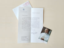 Lettera dal Vaticano a Nuovo Cortile