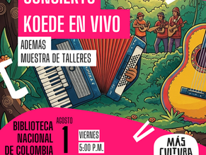 Concierto del grupo emberá Koede