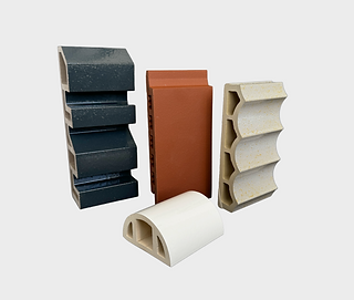 Image of terracotta tile samples