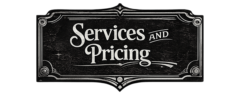 services and prices