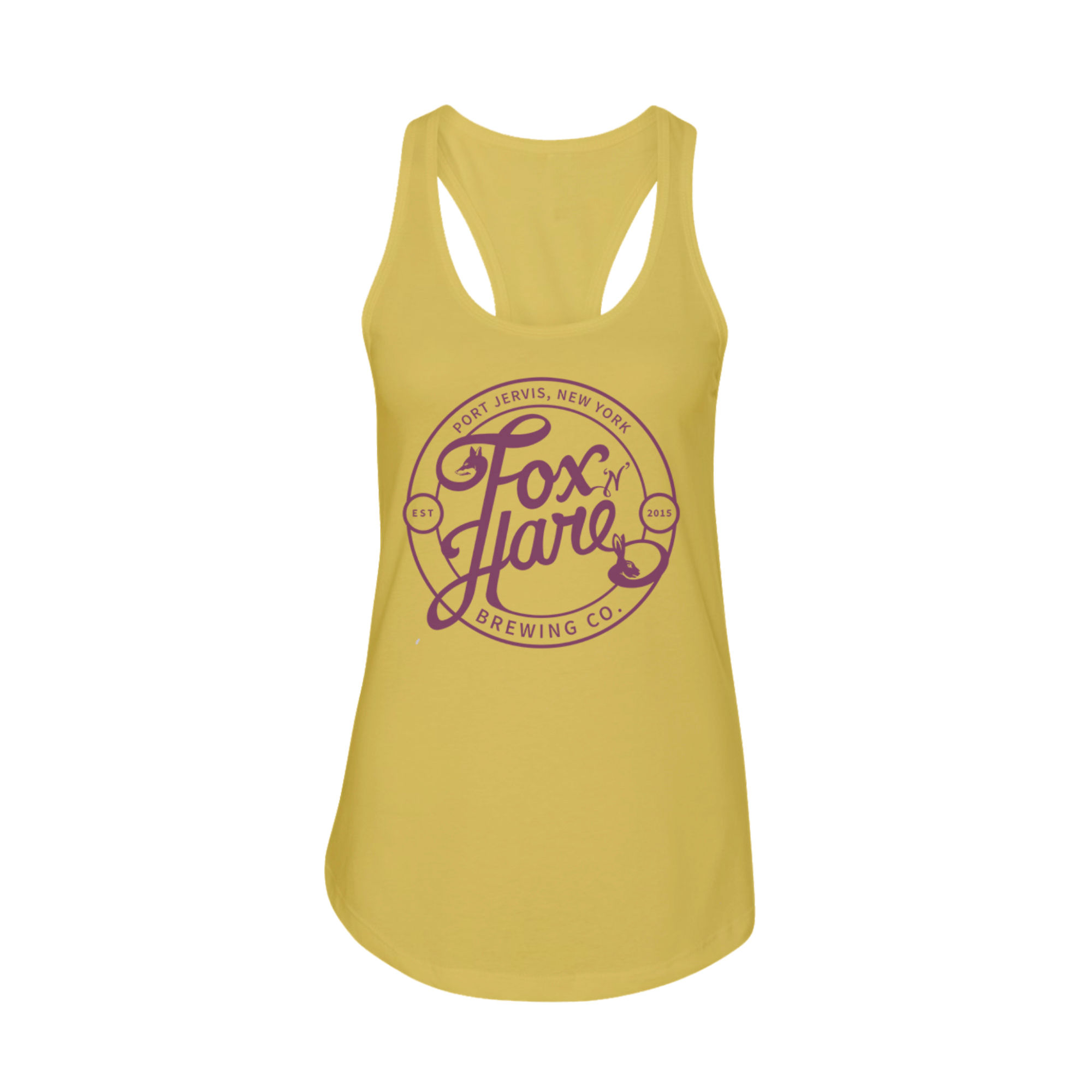 Fox N Hare Logo Tank (Banana Cream)
