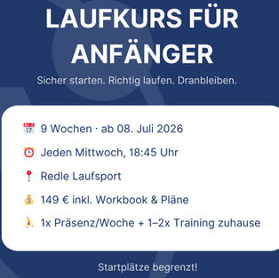 LAUFKURS FÜR ANFÄNGER
