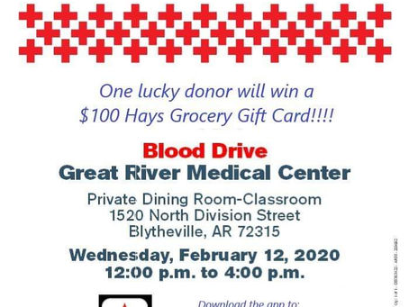 Give Blood And You Could Win A $100 Hays Gift Card
