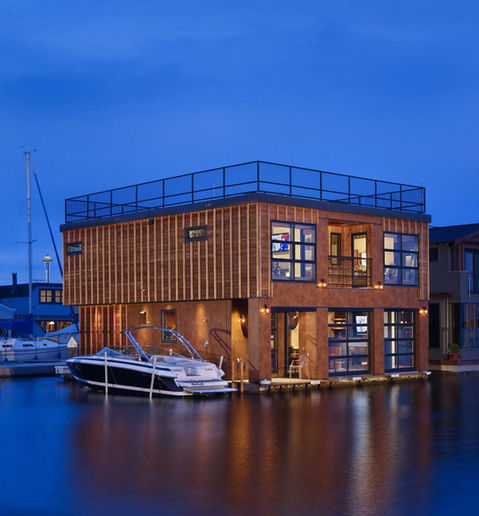 waterfront home in Seattle