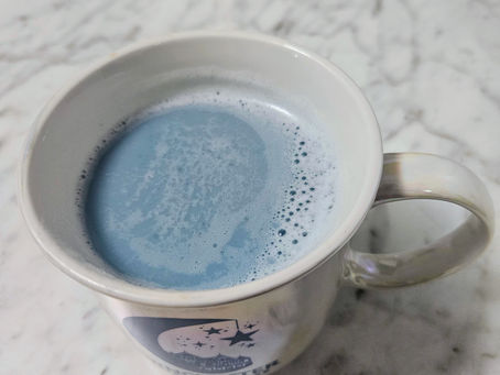 A cup of Blue Moon Milk