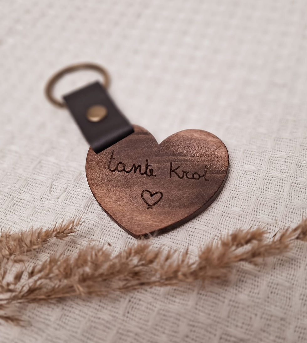 Thumbnail: Sleutelhanger walnoot