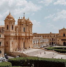 Vista dall'alto di Noto