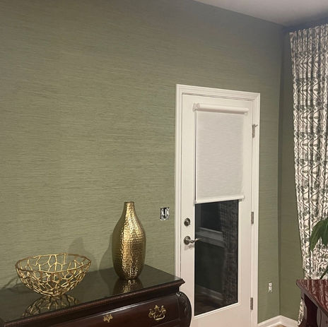 Textured wallpaper installation