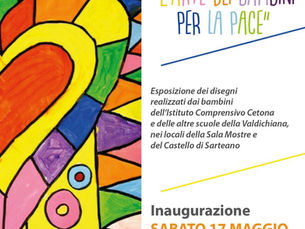Children's Drawings for Peace in Sarteano, May 17-18, 2025
