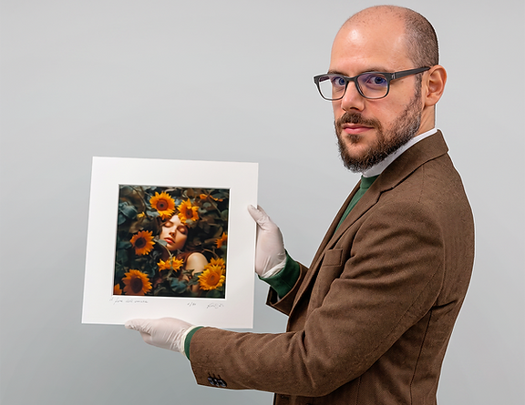 artista con girasole daniel salvi foto 1000x.png