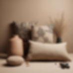 Décor vases and scatter cushions design- elm interiors Pretoria, residential interior decorators in Pretoria