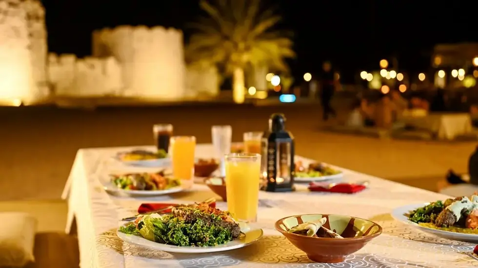 Миниатюра: Romantic Dinner at the Desert Fort for Two Gift Voucher