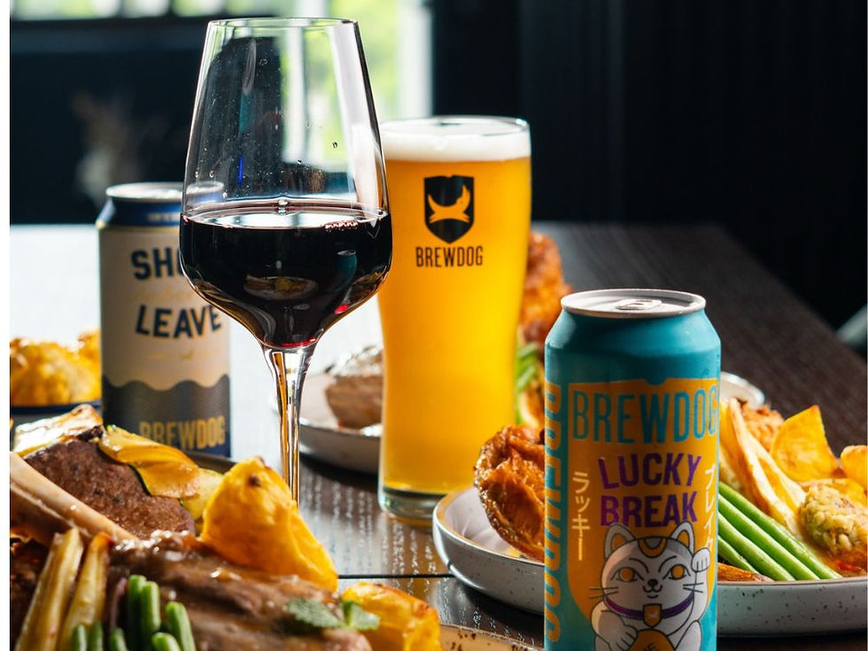 BrewDog Signature Beer Flight & Dining Experience for Two Gi