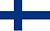 The flag of Finland