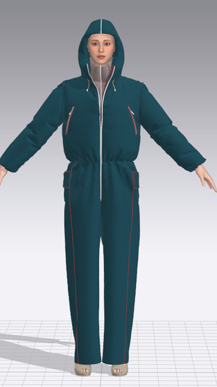 H&M MOVE Suit's Digital Twin