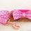 Thumbnail: Christmas Tree Pink Dog Bowtie & Collar
