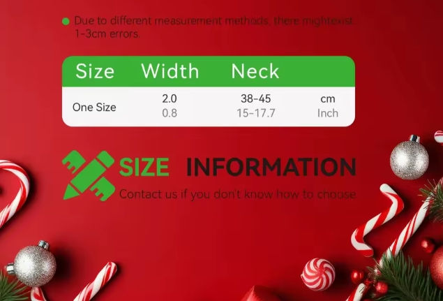 Thumbnail: Christmas Dog Collar